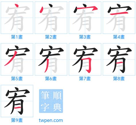 宥的筆劃|宥的基本字典查詢解釋